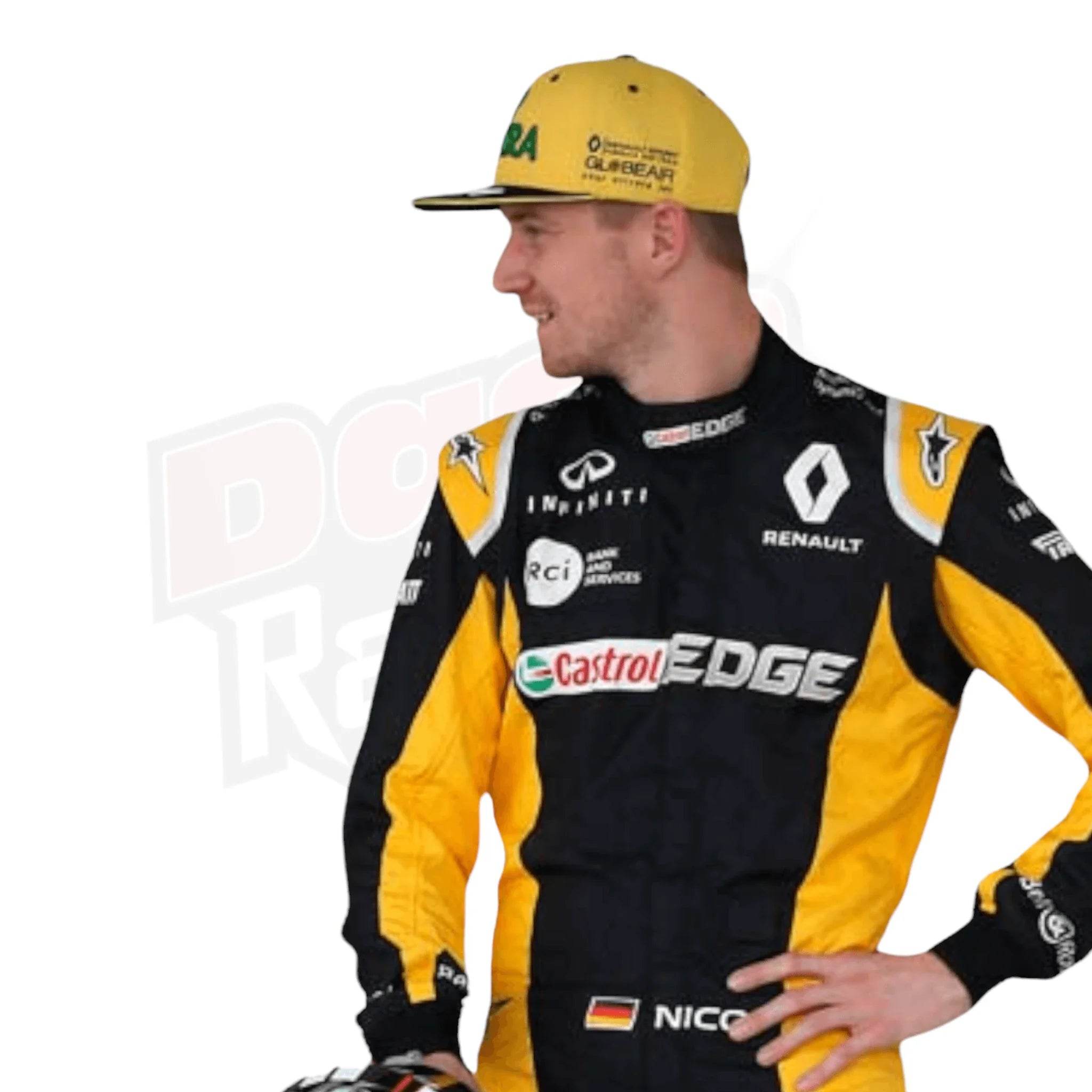 Nico Hulkenberg 2018 Renault F1 Team Race Suit KIDS - Dash Racegear Store