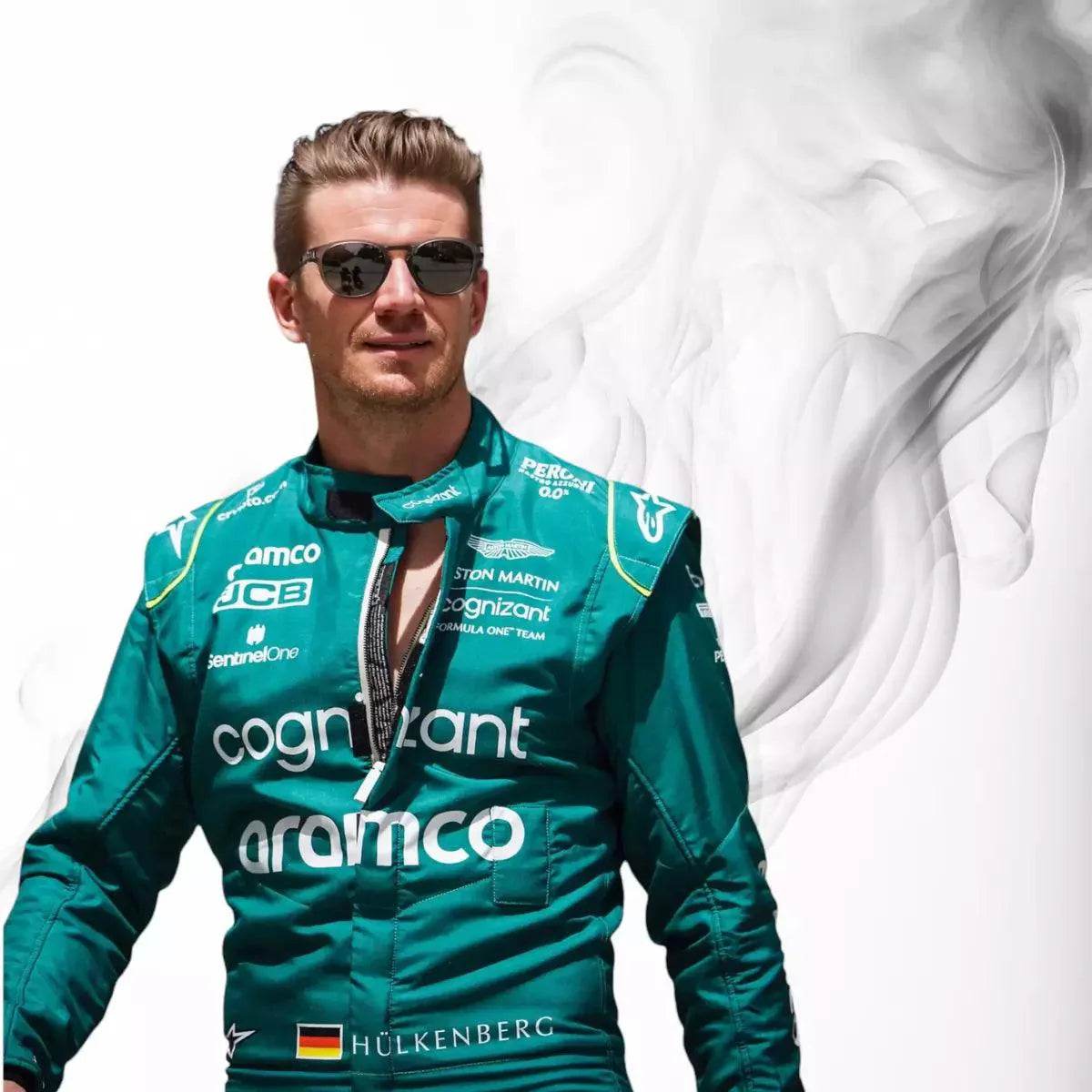 2022 Aston Martin Nico Hülkenberg F1 Race Suit | Saudi Arabian GP - Dash Racegear Store