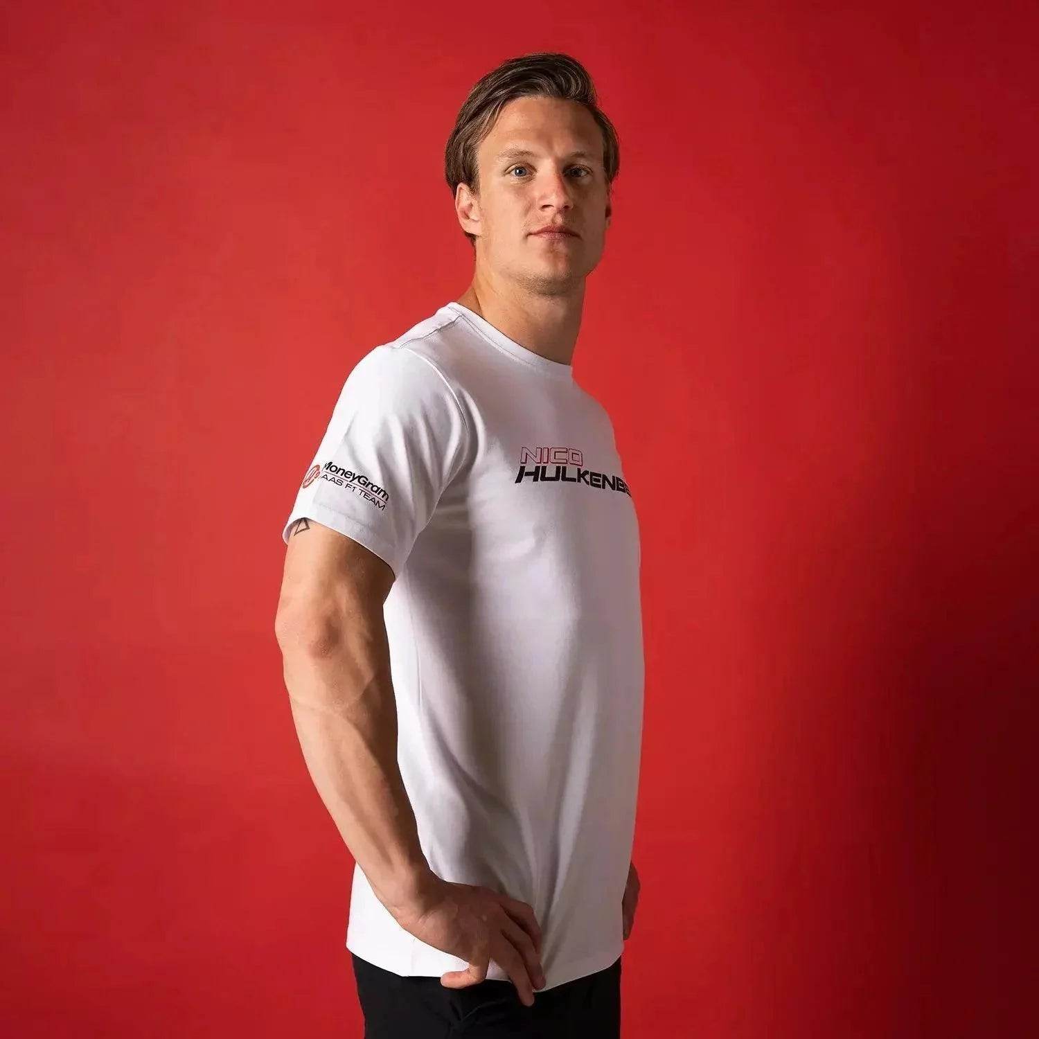 Nico Hulkenberg 2023 T-shirt White F1 - Dash Racegear Store