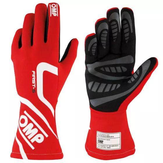 OMP First S Race Gloves - Dash Racegear Store