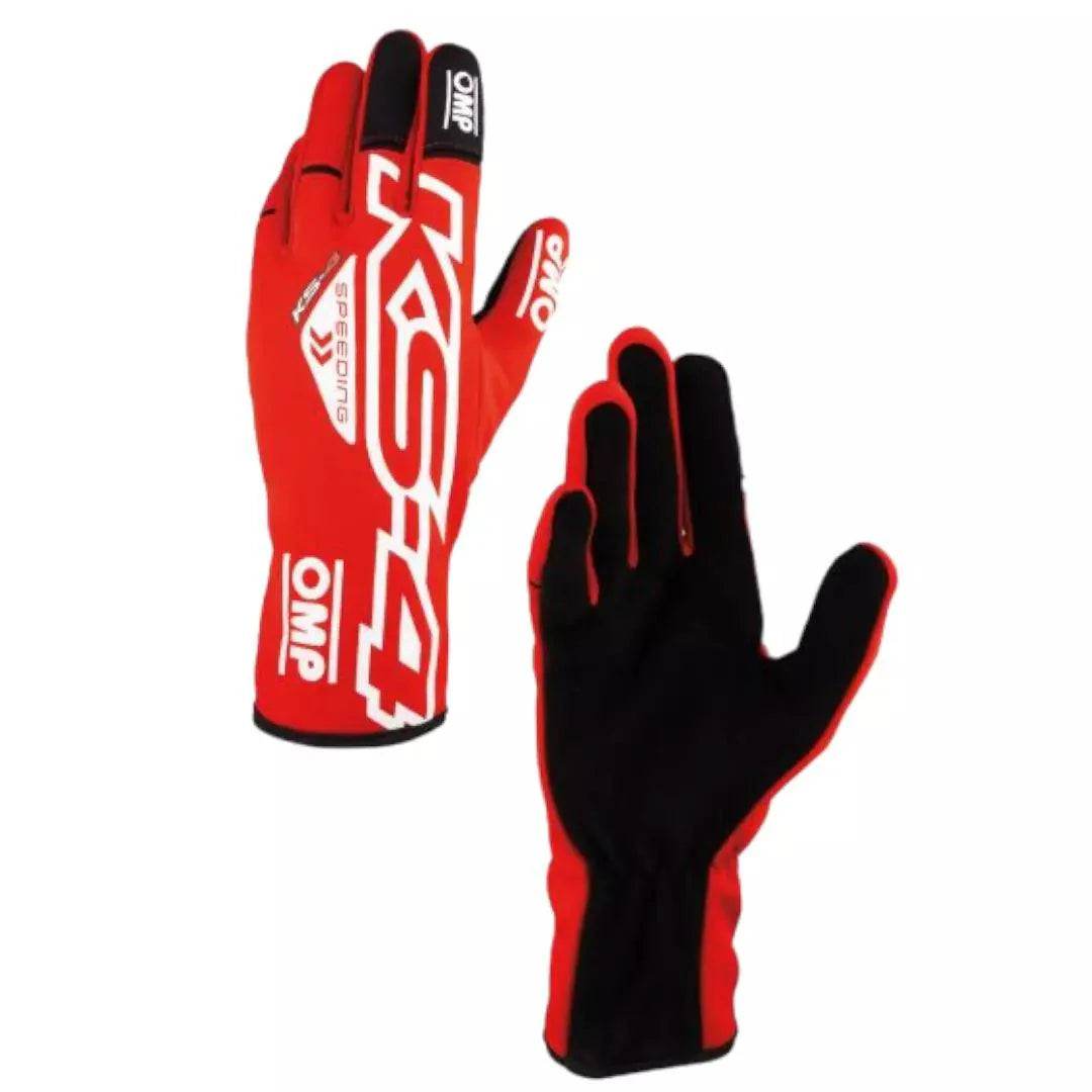 OMP KS-4 Kart Gloves - Child Sizes - Dash Racegear Store