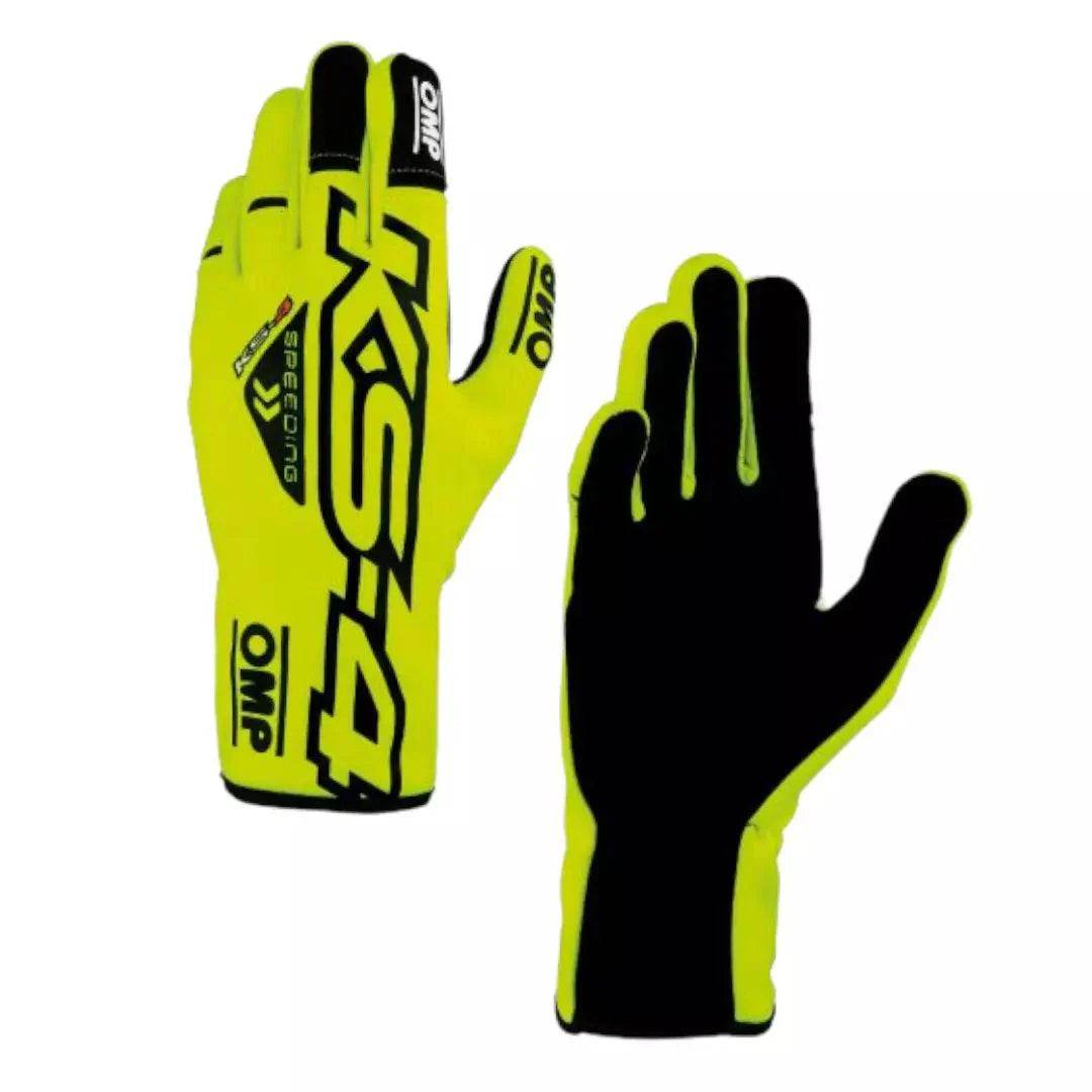 OMP KS-4 Kart Gloves - Child Sizes - Dash Racegear Store