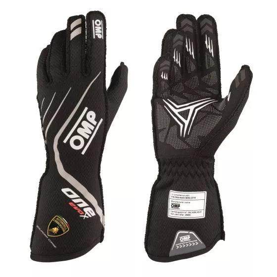 OMP One Evo X Race Gloves - Automobili Lamborghini Collection - Dash Racegear Store