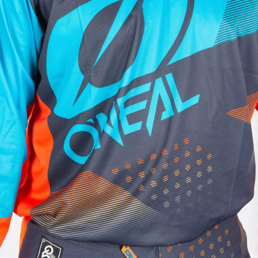 O'Neal Element Factor MX Jersey Gray-Orange-Blue - Dash Racegear Store