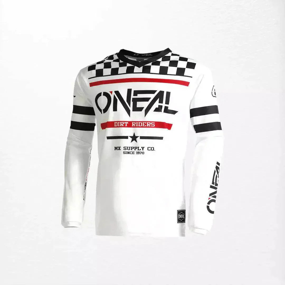 O'Neal Element Squadron Youth MX Jersey White-Black XX-Large