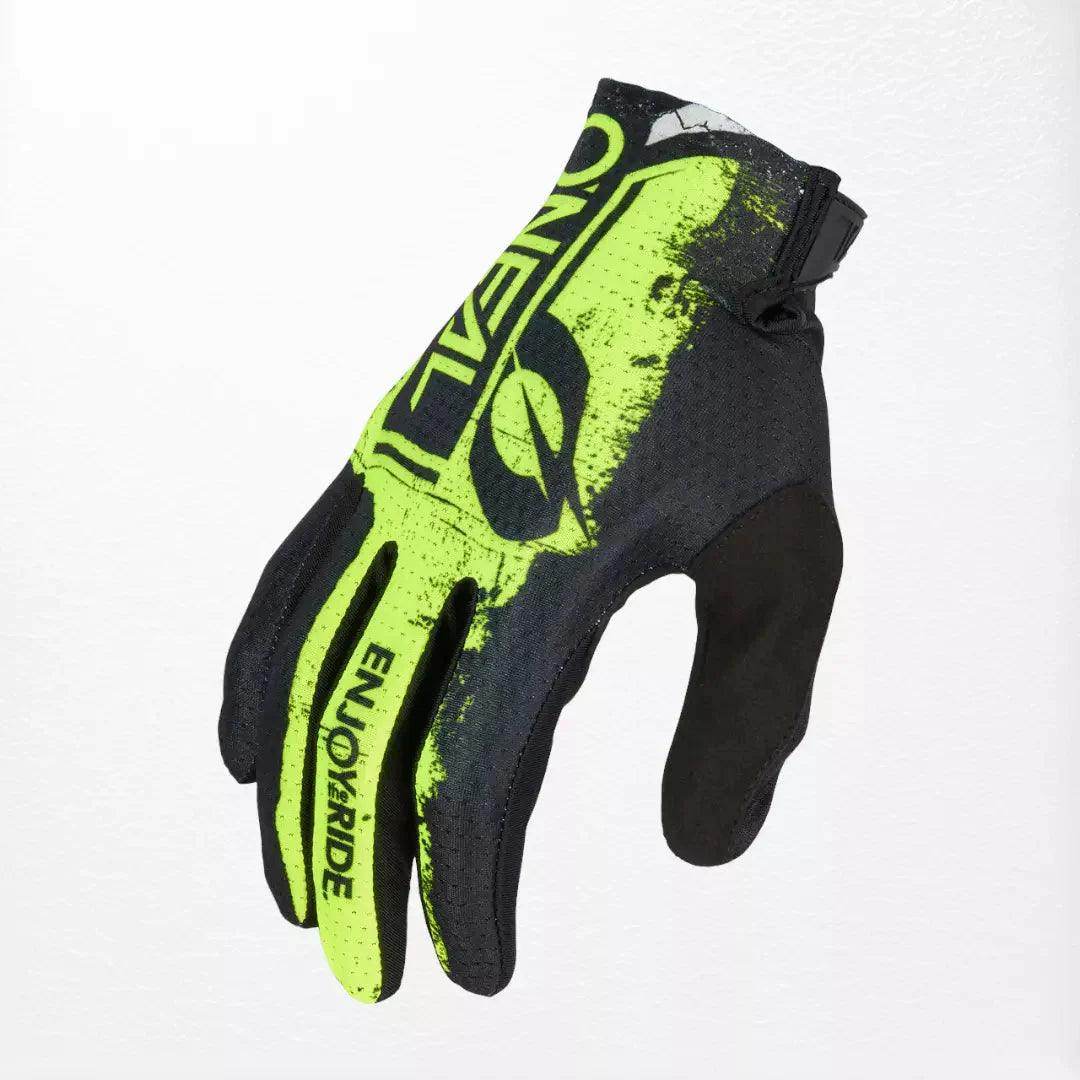 O'Neal MATRIX SHOCKER V.23 MX Gloves Black-Neon Yellow XX-Large