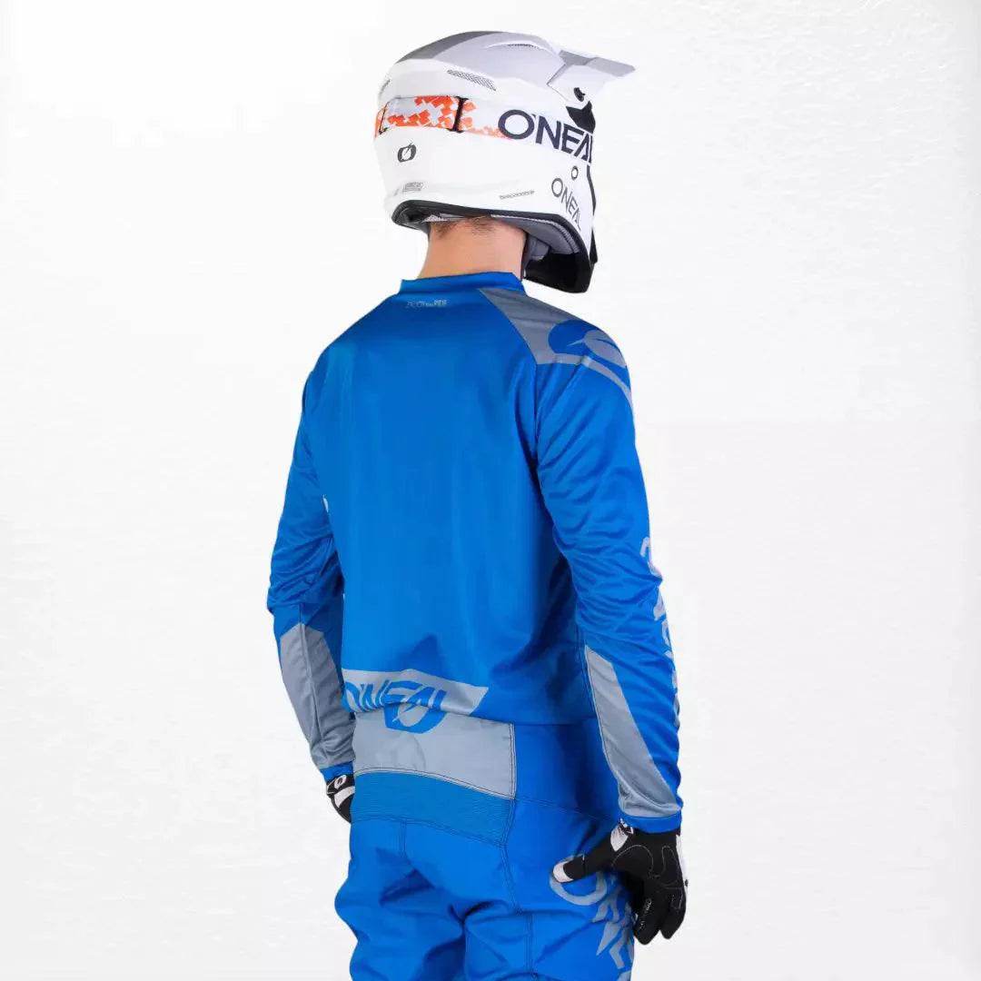 O'Neal Matrix MX Jersey Blue-Gray - Dash Racegear Store