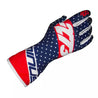 POLKA Blue/Red/White Gloves - Dash Racegear Store