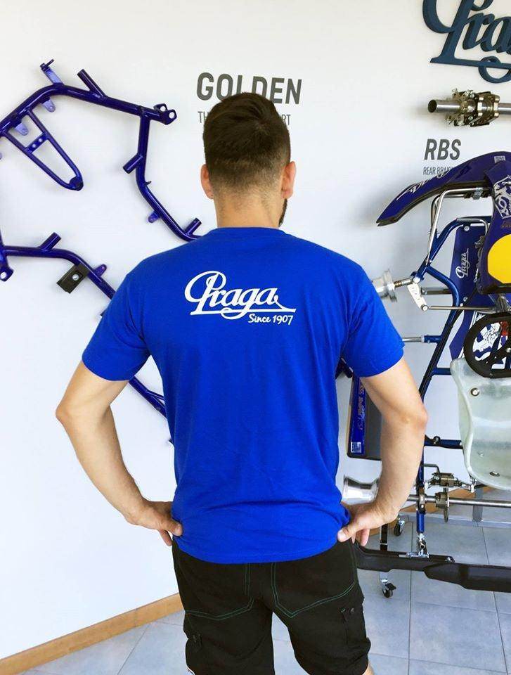 PRAGA T- SHIRT BLUE - Dash Racegear Store