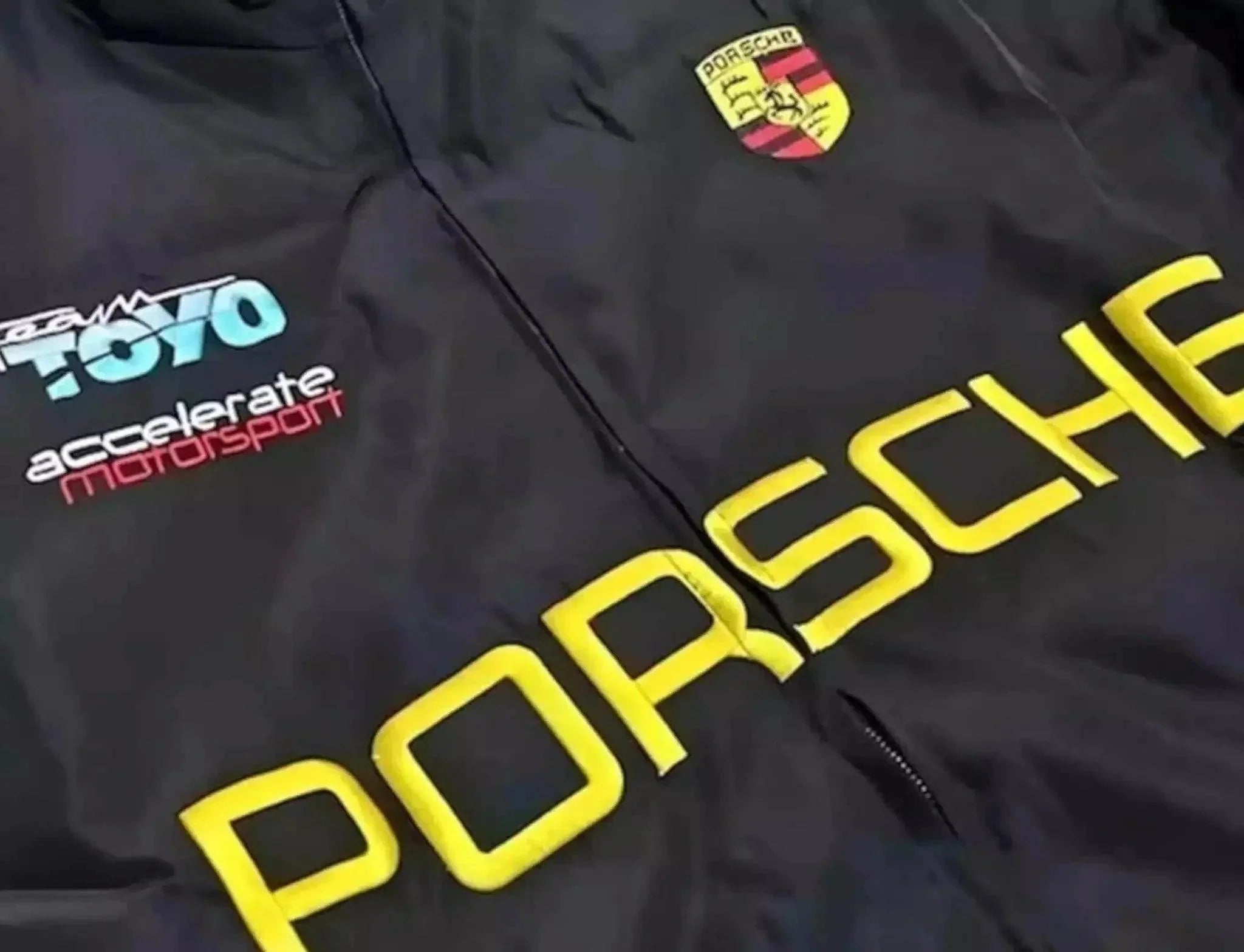 Porsche Formula 1 Racing Embroidered Bomber Jacket