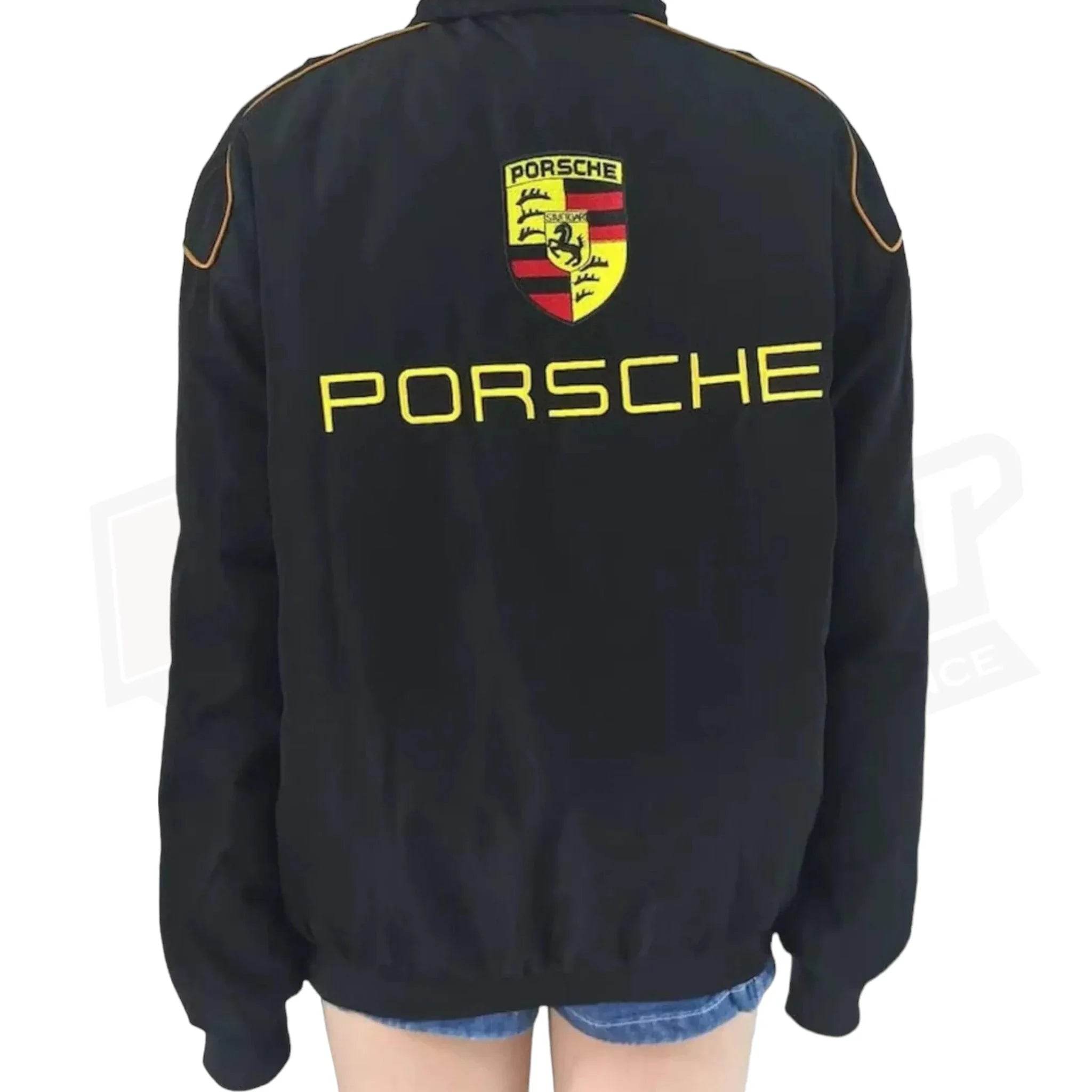 Porsche Formula 1 Racing Embroidered Bomber Jacket - Dash Racegear Store