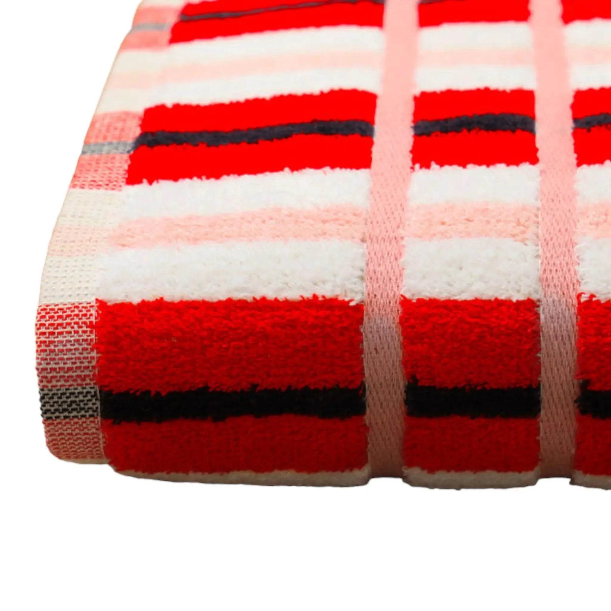 New Premium Quality Cotton Stripe Towel - Dash Racegear Store