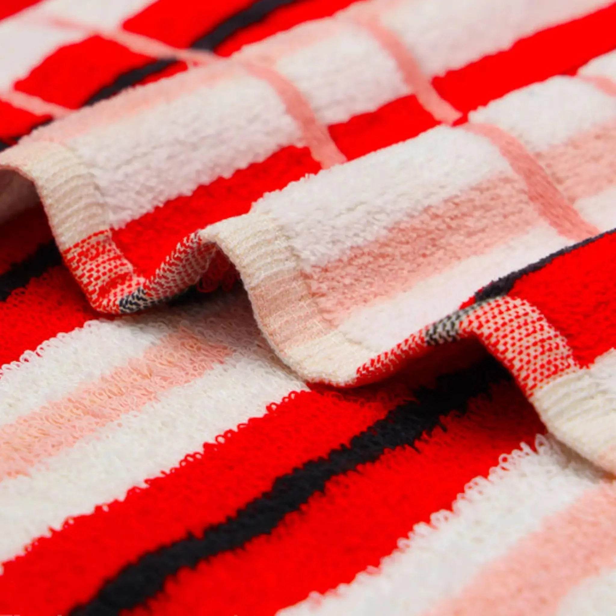New Premium Quality Cotton Stripe Towel - Dash Racegear Store