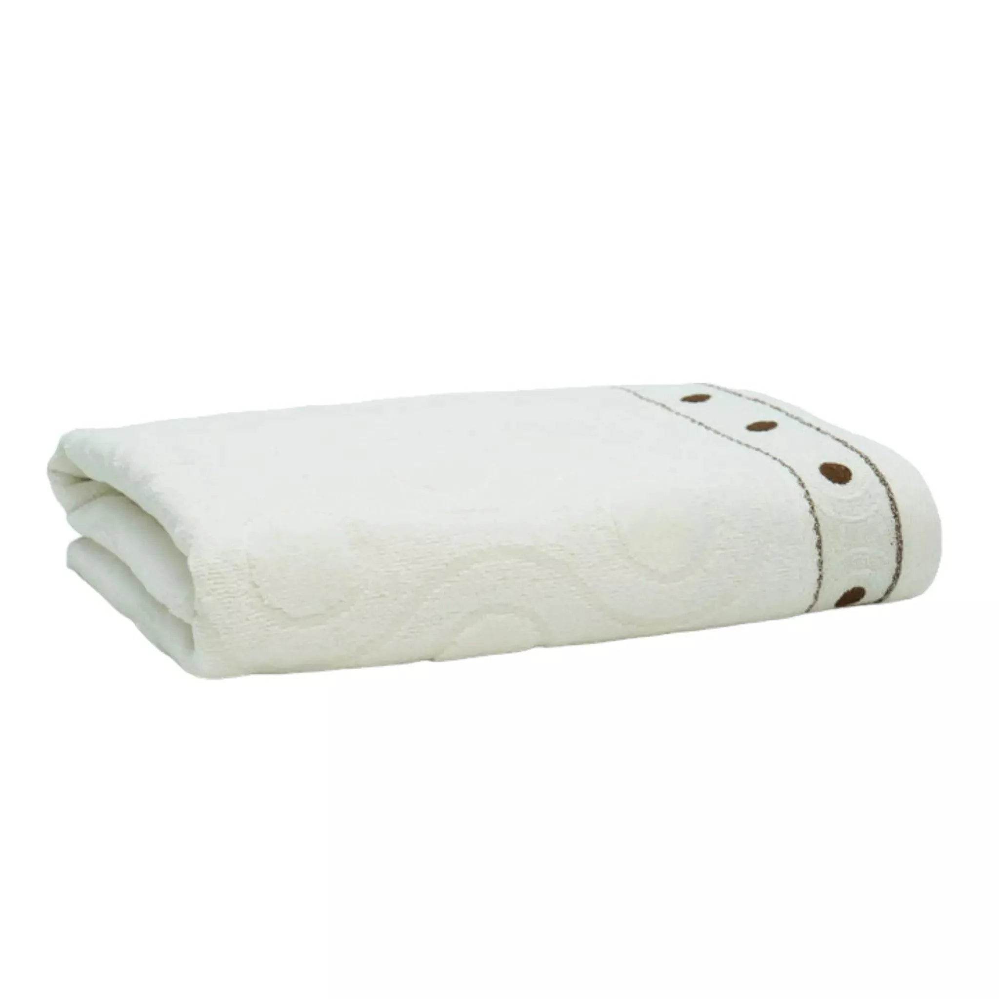 Premium Quality Soft Cotton Towel (Creamy White) - Dash Racegear Store