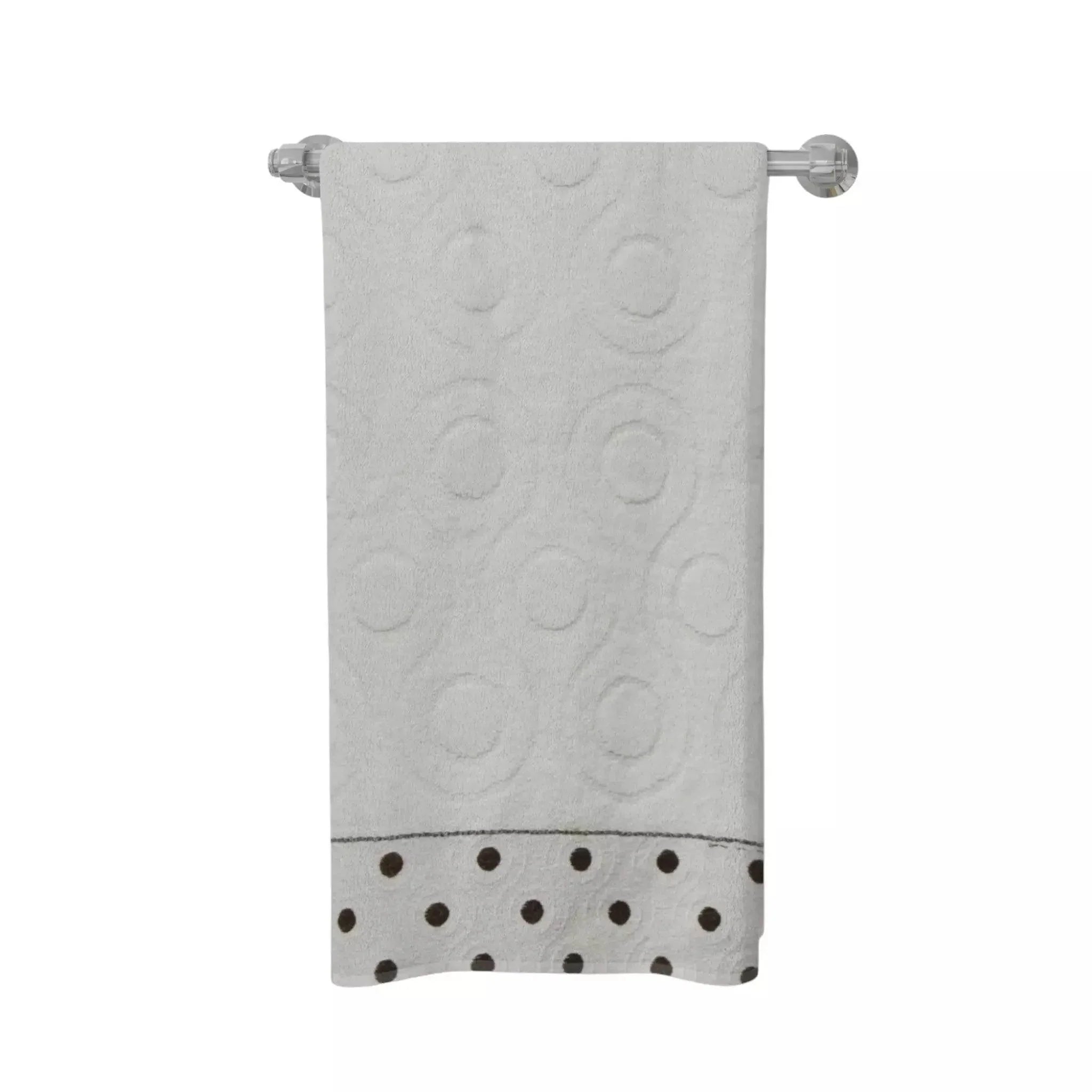 Premium Quality Soft Cotton Towel (Creamy White)