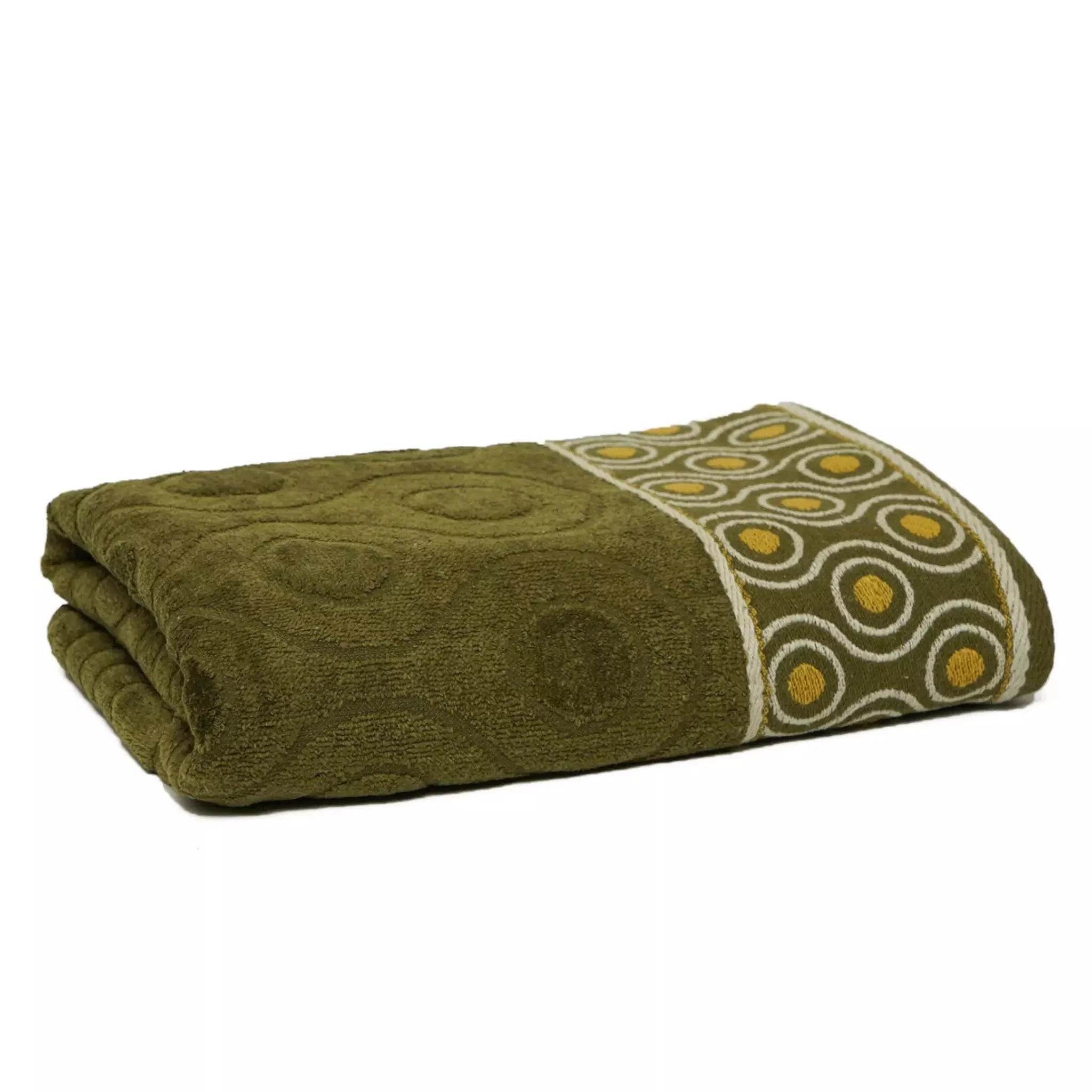 Premium Quality Soft Cotton Towel (Green) - Dash Racegear Store