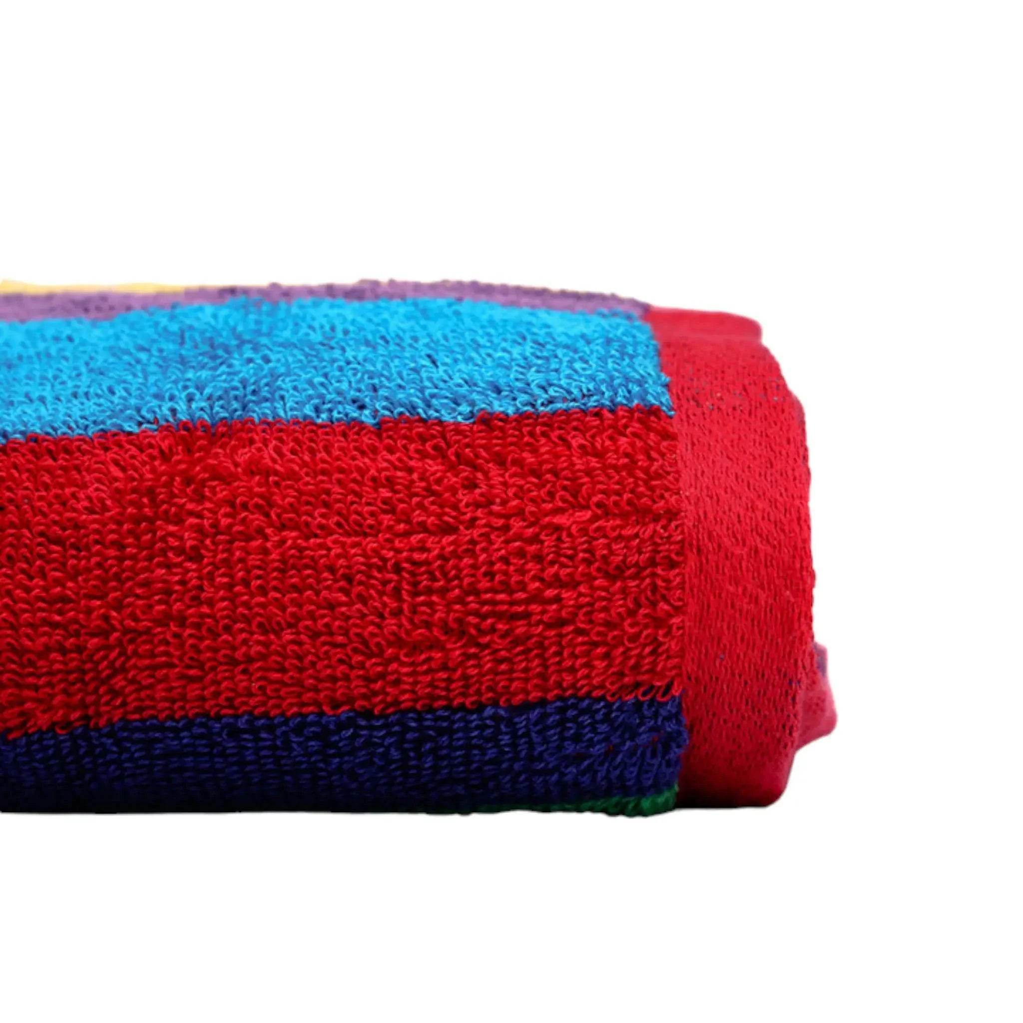 Premium Rainbow Stripe Towel - Dash Racegear Store