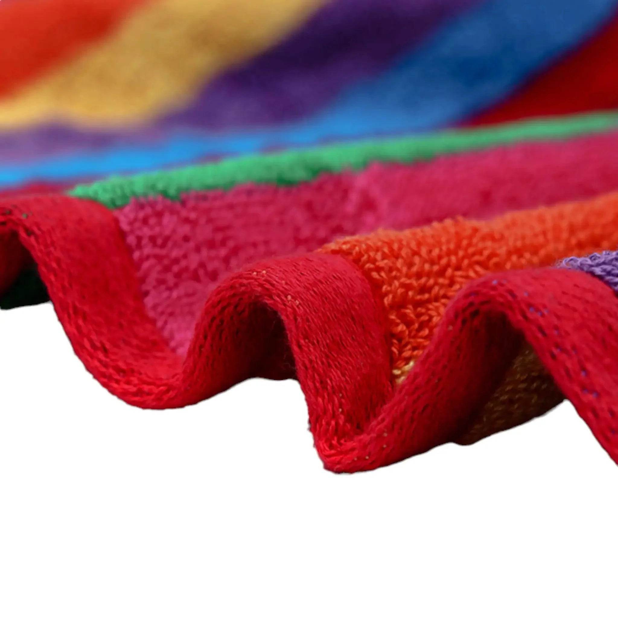 Premium Rainbow Stripe Towel - Dash Racegear Store