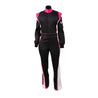 RACECHICK FIERCE WOMEN'S AUTO RACING SUIT SFI 3.2A/1 (BLACK/PINK) - Dash Racegear Store