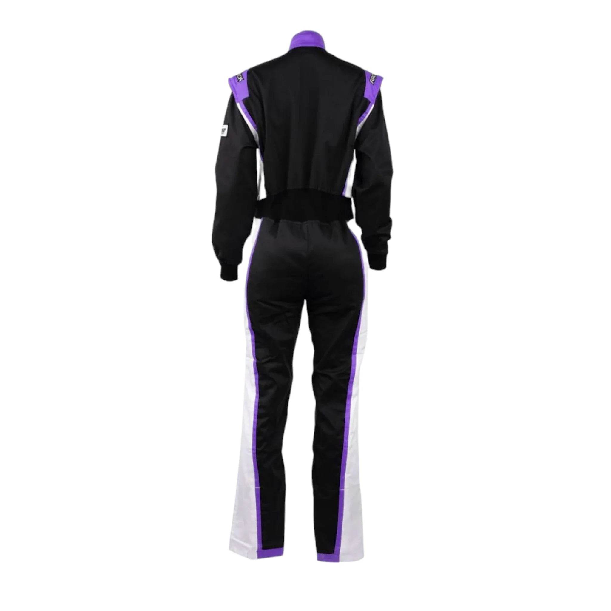 RACECHICK FIERCE WOMEN'S AUTO RACING SUIT SFI 3.2A/1 (BLACK/PURPLE) - Dash Racegear Store