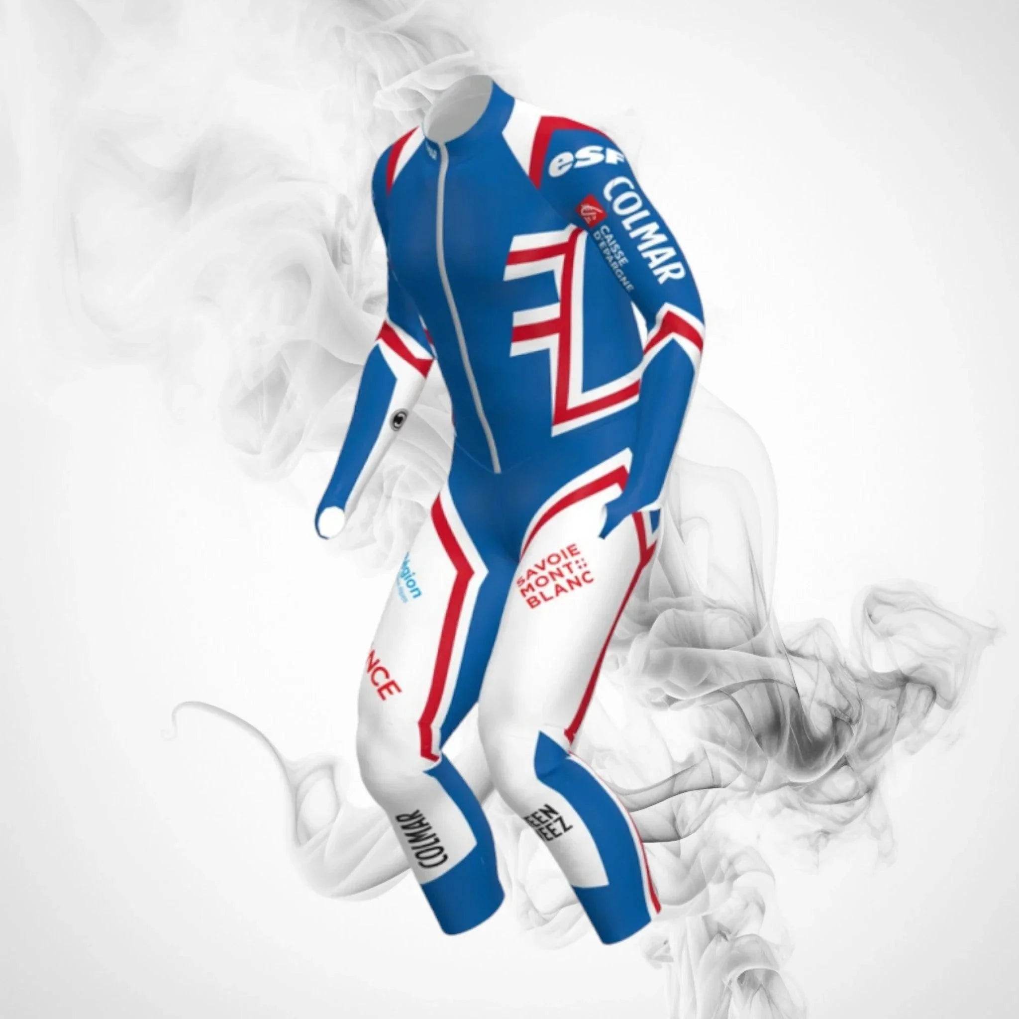 Ski Race Suit Colmar French Team Men's Ski Suit - Dash Racegear Store