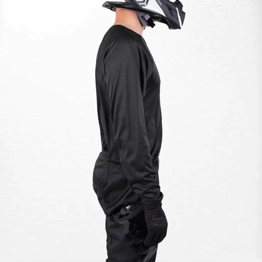 Raven Rival MX Jersey Black - Dash Racegear Store