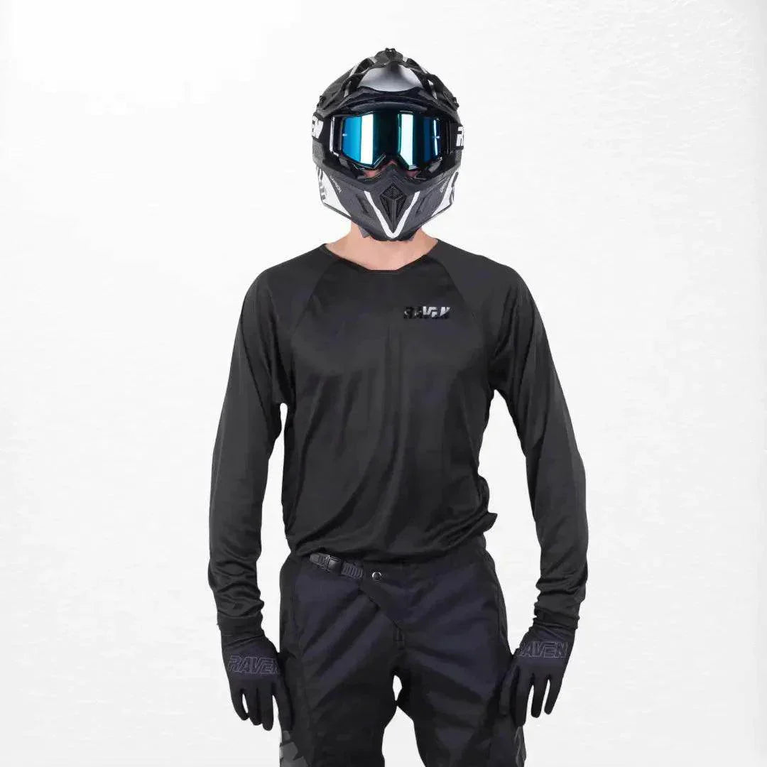 Raven Rival MX Jersey Black XX-Large
