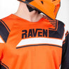 Raven Rival MX Jersey Orange-Black - Dash Racegear Store