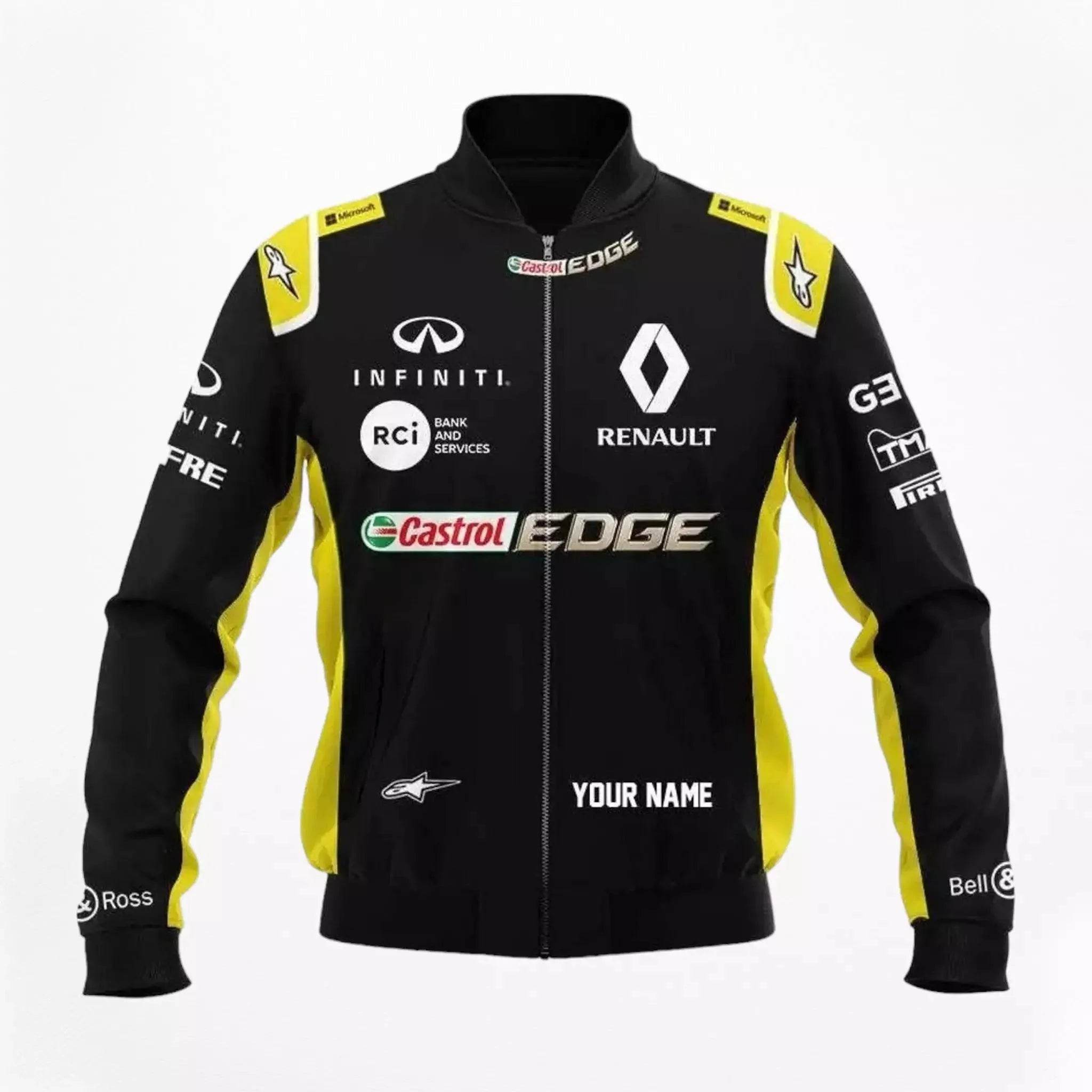 Renault EDGE Personalized Racing Bomber Jacket - Dash Racegear Store