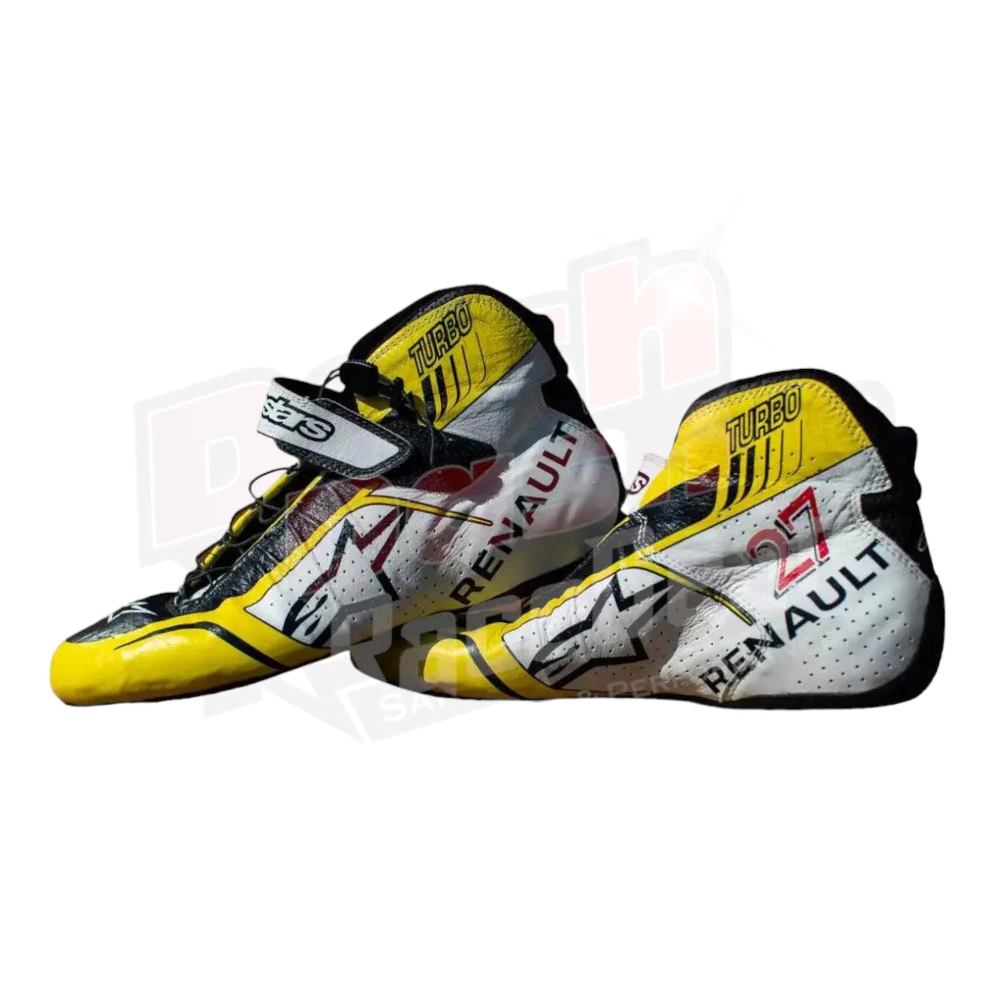 Renault Nico Hulkenberg Special edition French GP Race boots - Dash Racegear Store