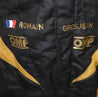 Romain Grosjean 2012 British GP ‘The dark knight rises’ Lotus F1 race suit - Dash Racegear Store