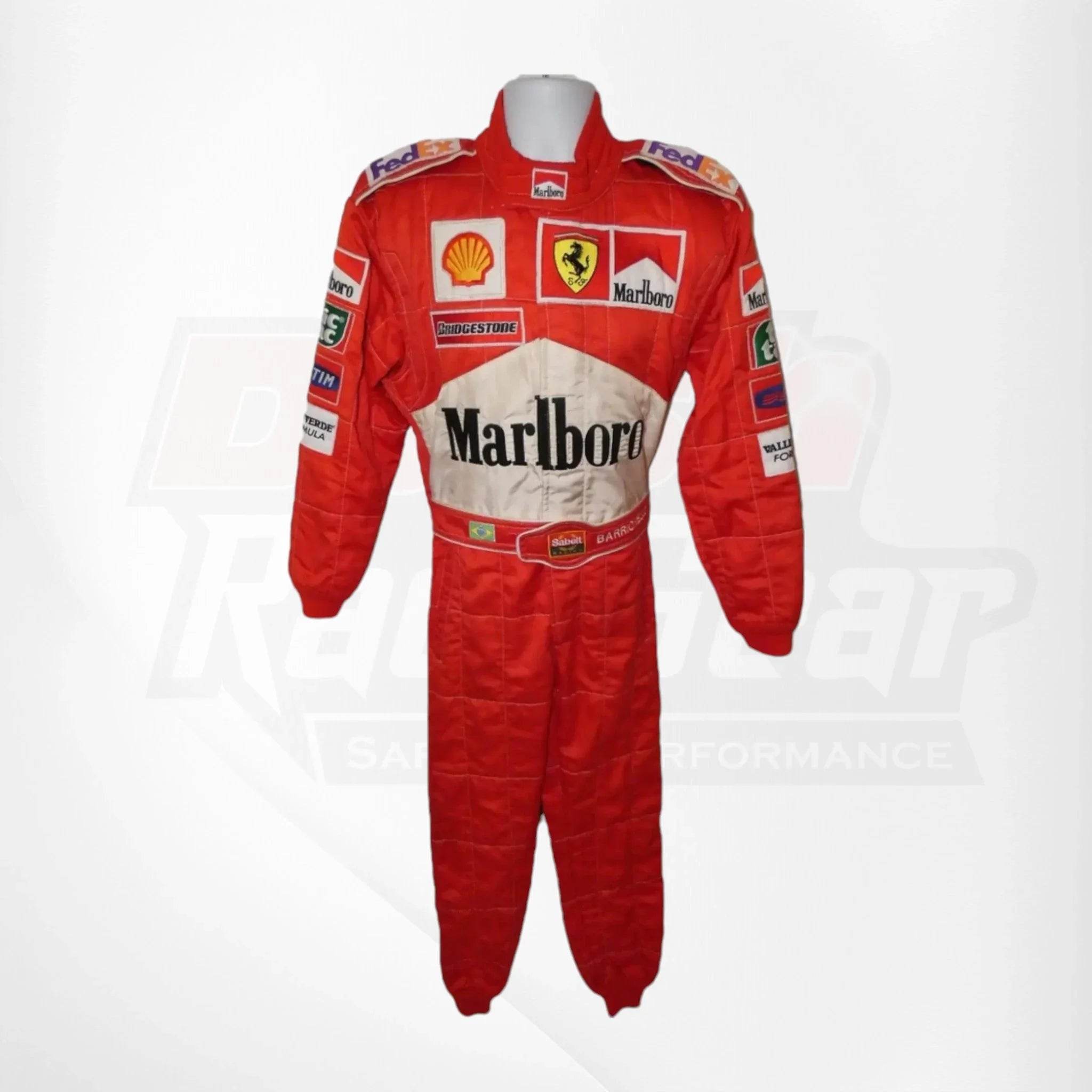Rubens Barrichello Monaco 2000 GP Ferrari race suit - Dash Racegear Store