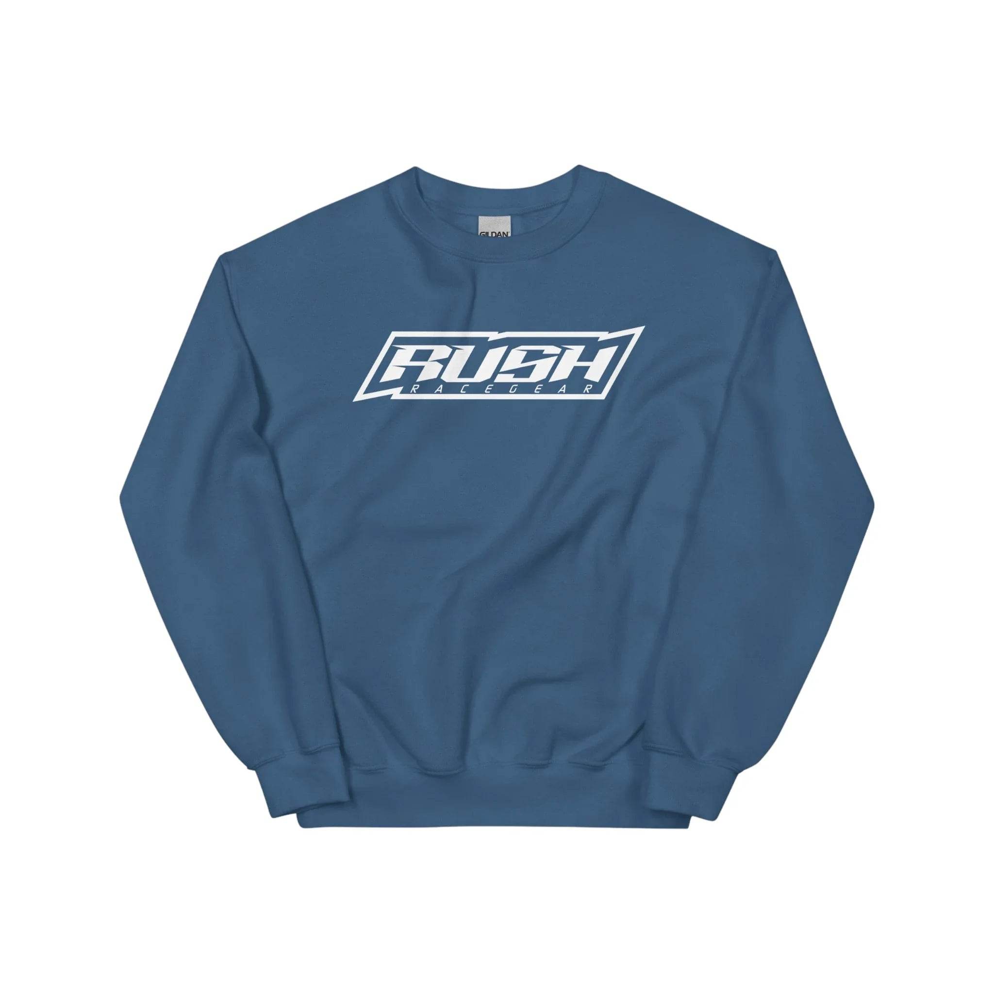 Rush White Logo Sweatshirt - Unisex - Dash Racegear Store