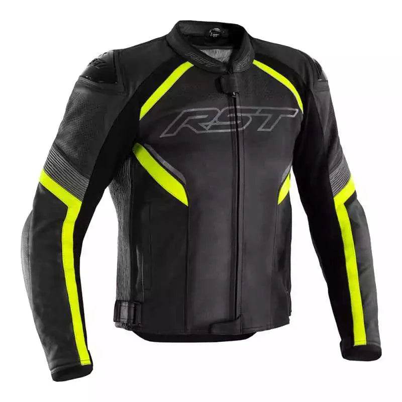 SABRE CE MENS LEATHER JACKET - Dash Racegear Store