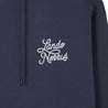 SCRIPT PETROL BLUE HOODIE - Dash Racegear Store