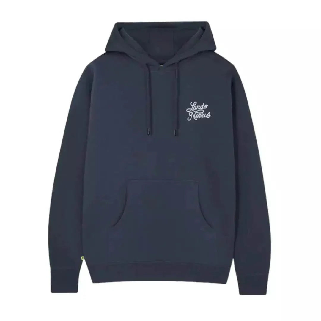 SCRIPT PETROL BLUE HOODIE XX-Large