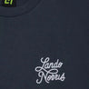 SCRIPT PETROL BLUE SHORT SLEEVE TEE - Dash Racegear Store