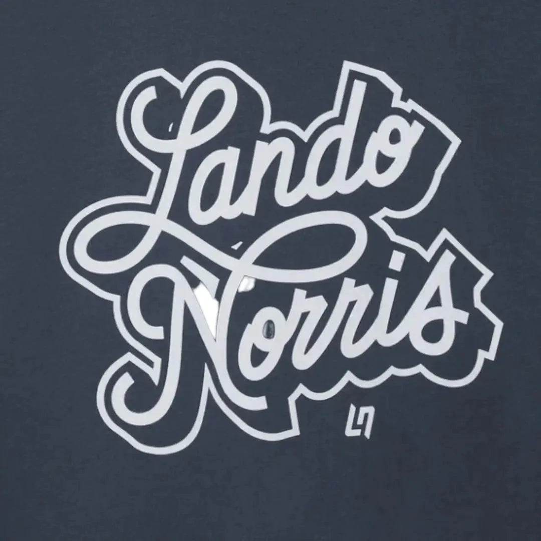 SCRIPT PETROL BLUE LONG SLEEVE TEE - Dash Racegear Store