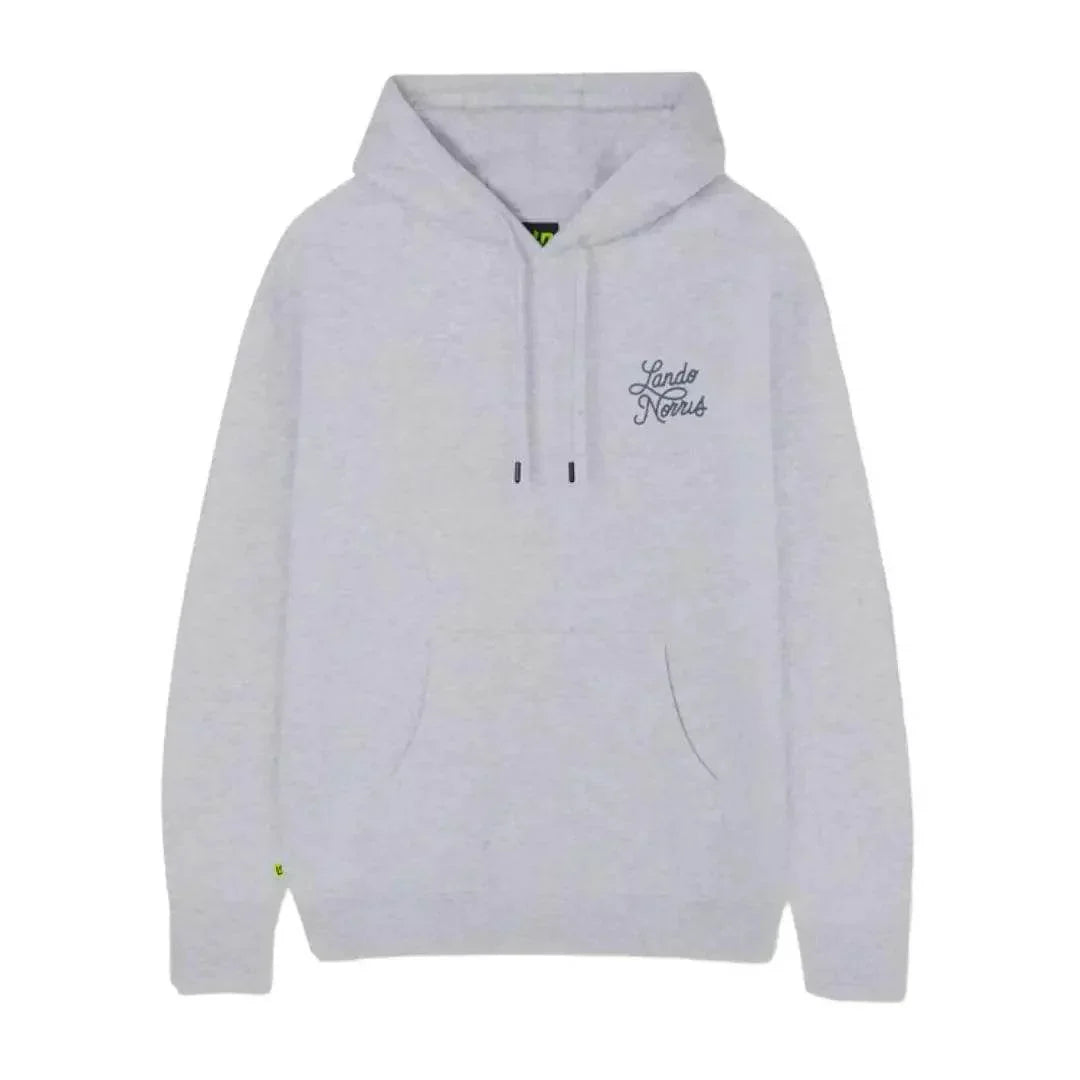 SCRIPT WHITE HEATHER HOODIE XX-Large