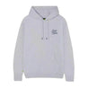 SCRIPT WHITE HEATHER HOODIE - Dash Racegear Store