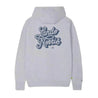 SCRIPT WHITE HEATHER HOODIE - Dash Racegear Store
