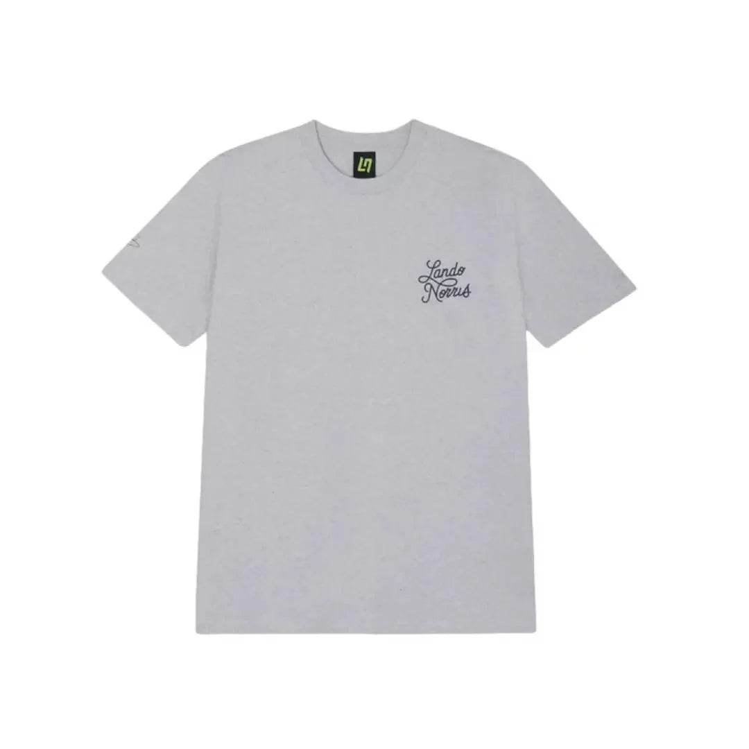 SCRIPT WHITE HEATHER SHORT SLEEVE TEE - Dash Racegear Store