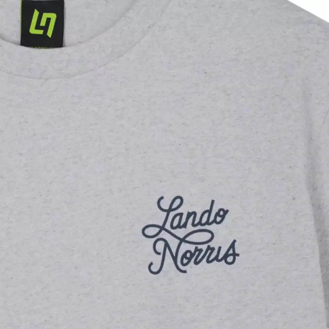 SCRIPT WHITE HEATHER SHORT SLEEVE TEE - Dash Racegear Store