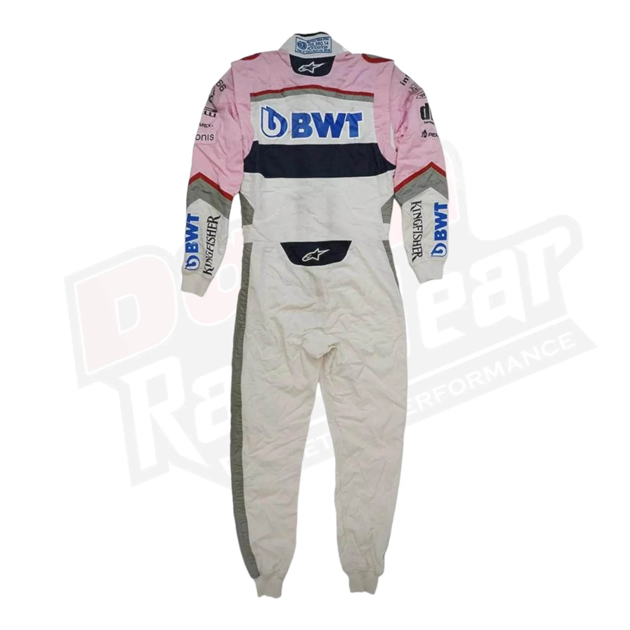 SERGIO PEREZ 2018 RACE SUIT SAHARA FORCE INDIA F1 TEAM - Dash Racegear Store