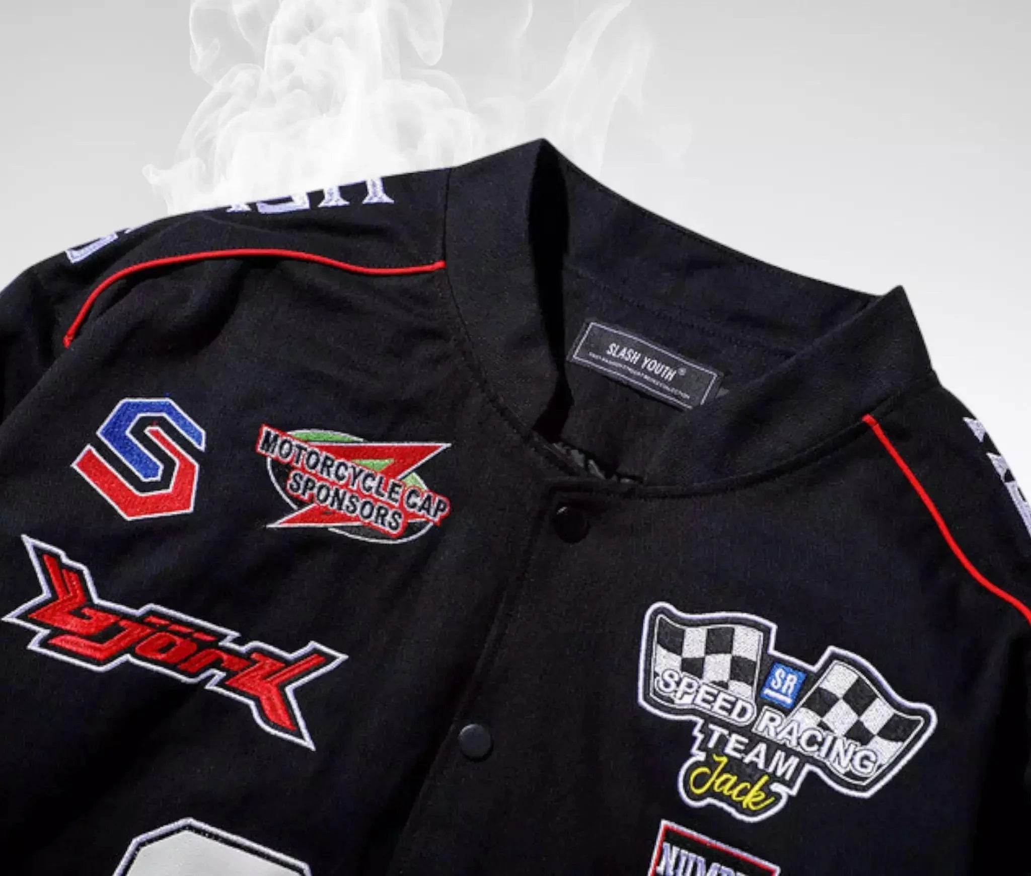 SLASH YOUTH RACING EMBROIDERED JACKET - Dash Racegear Store