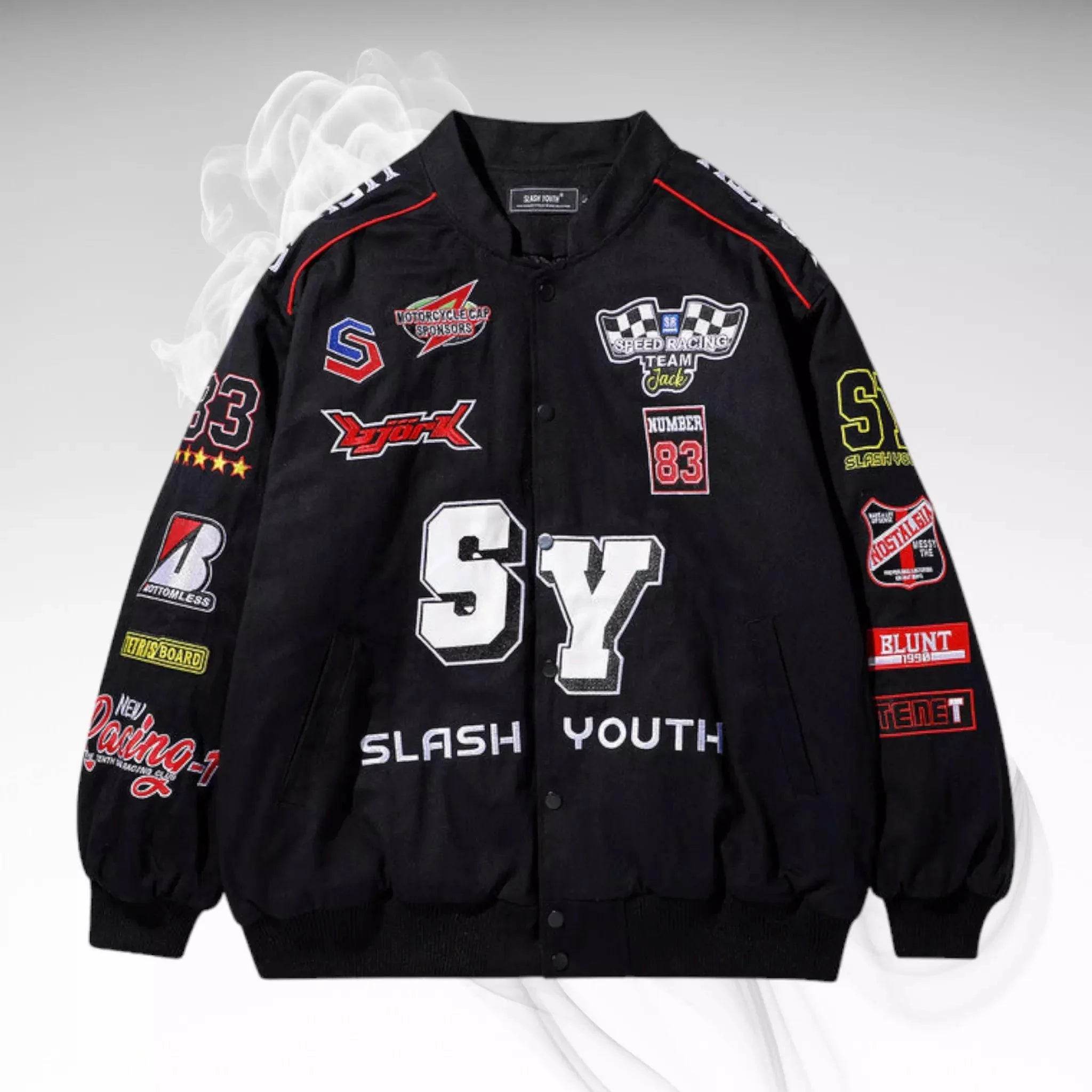 SLASH YOUTH RACING EMBROIDERED JACKET - Dash Racegear Store