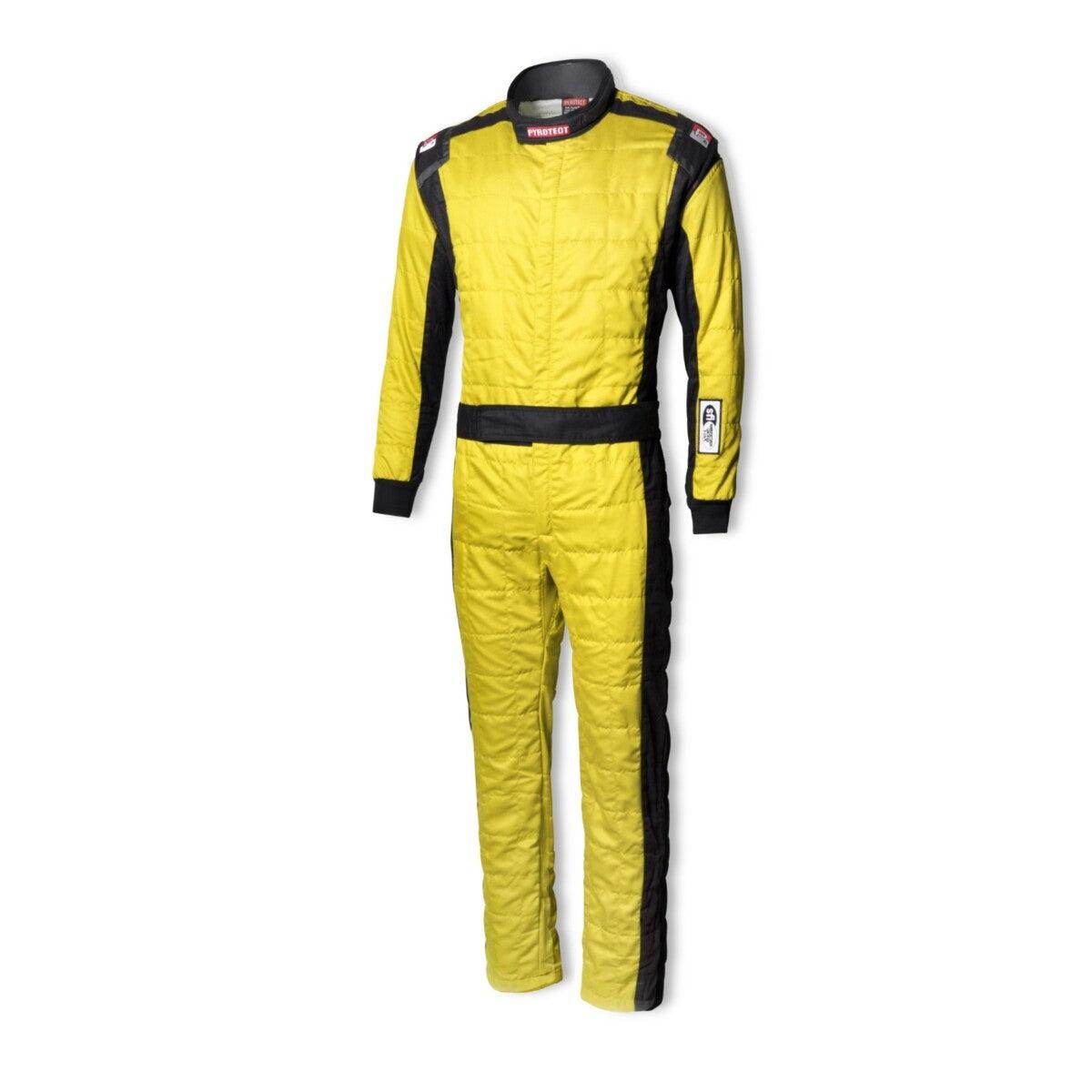 Sportsman Deluxe Specialty One Piece 1 Layer SFI 3.2A/1 Suit Yellow
