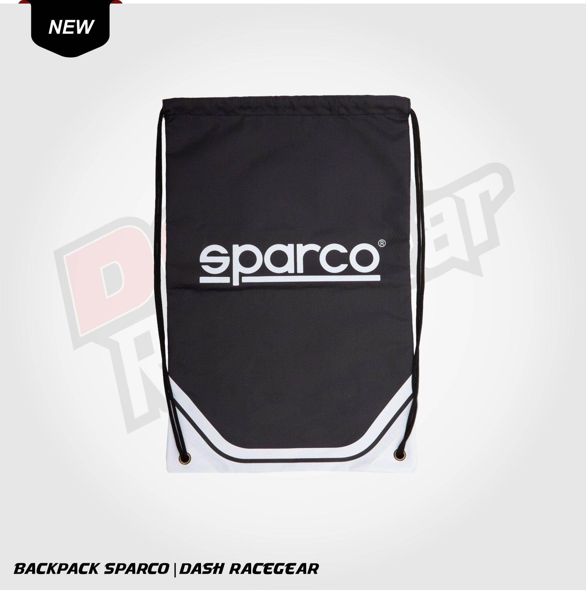 SPARCO PULL BAG BLACK BACKPACK - Dash Racegear Store