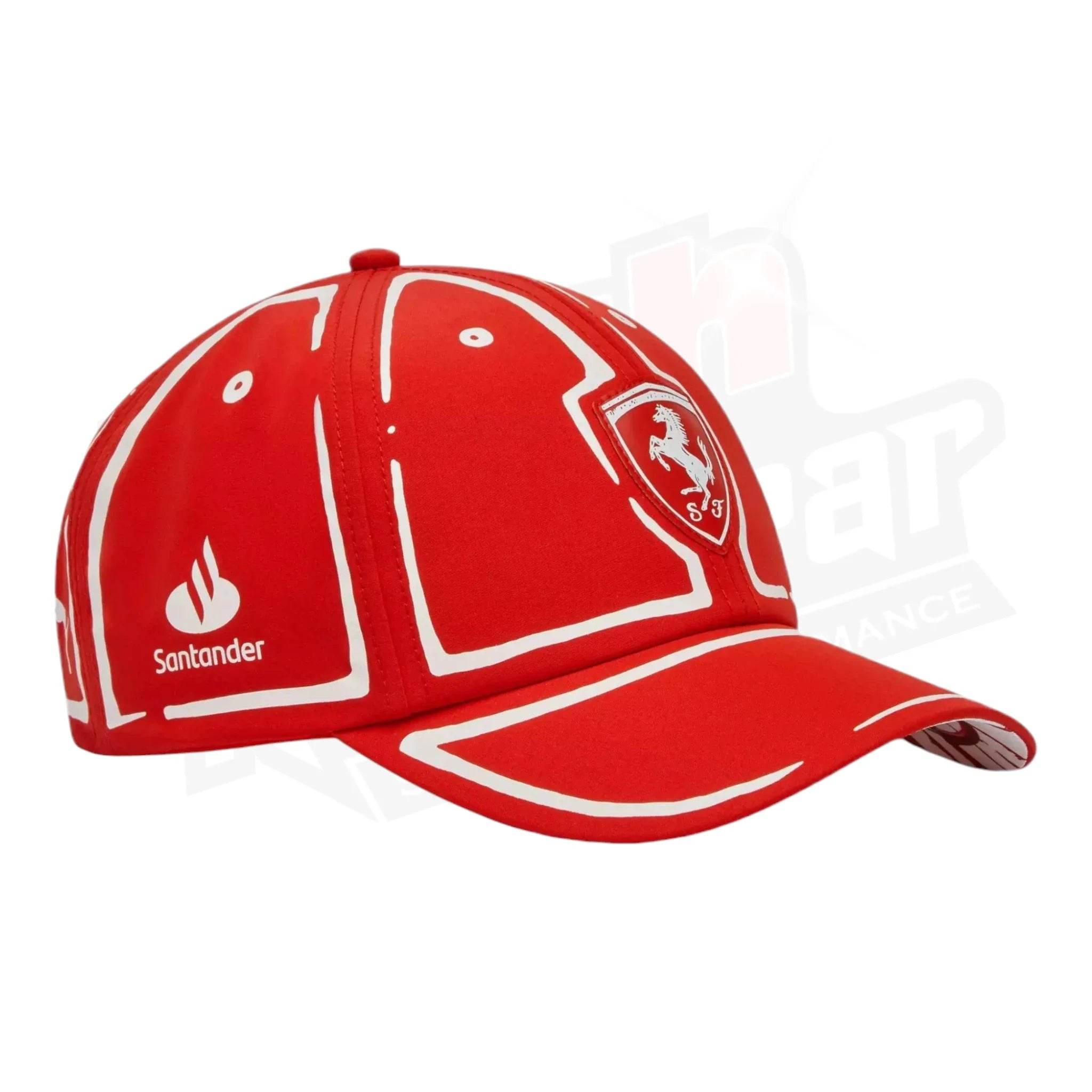 Scuderia Ferrari Carlos Sainz Puma baseball hat - Joshua Vides - Dash Racegear Store