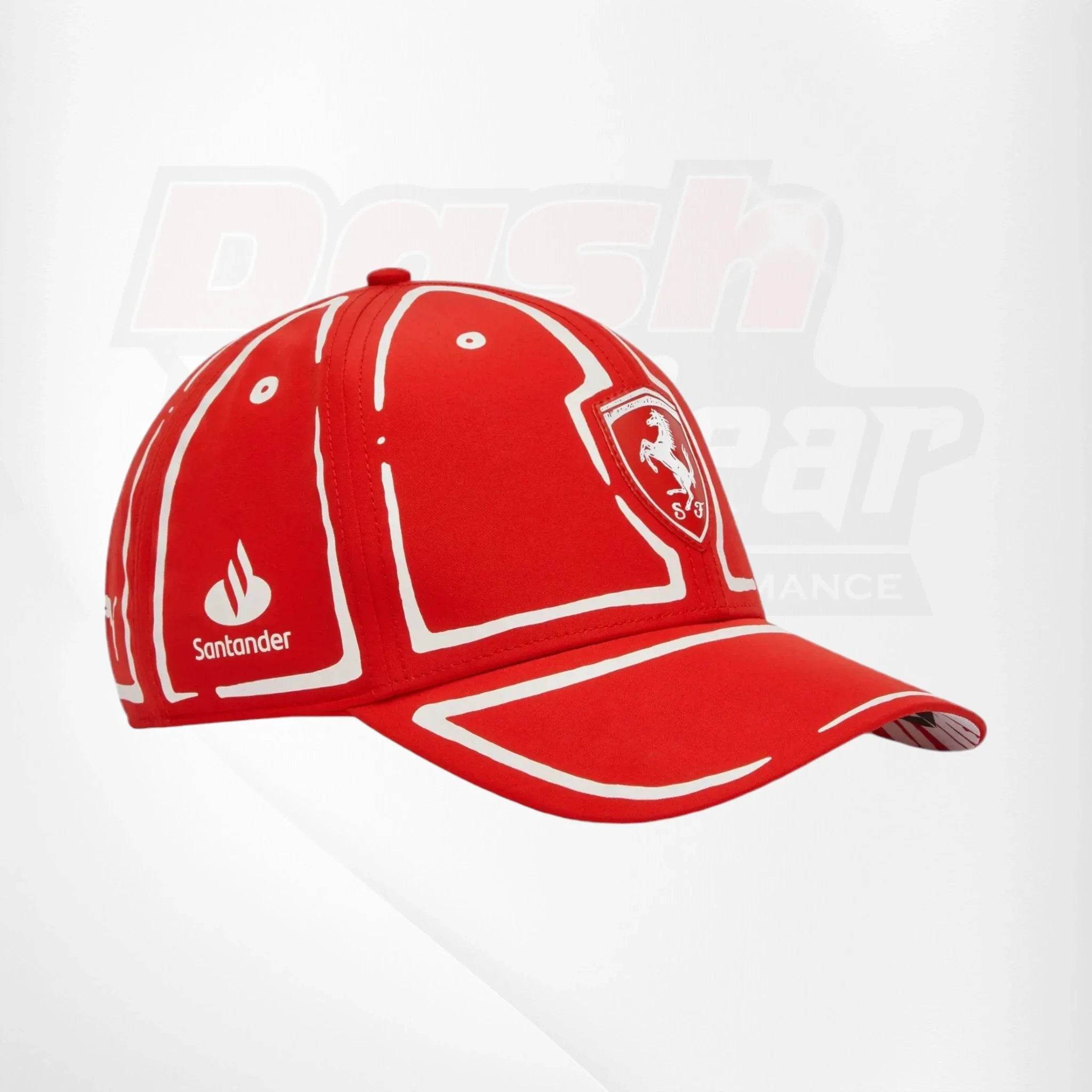 Scuderia Ferrari Charles Leclerc Puma baseball hat - Joshua Vides - Dash Racegear Store